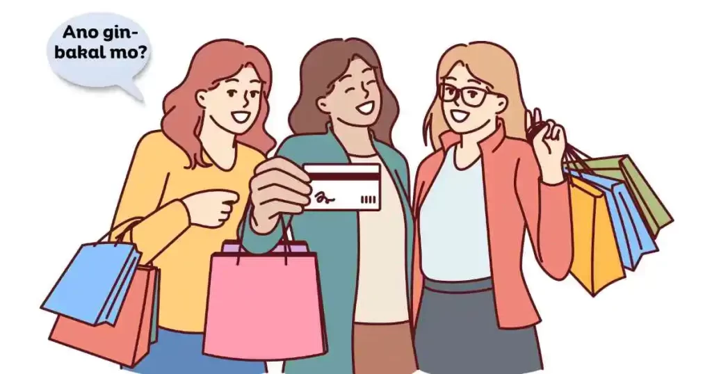 Hiligaynon words and phrases while shopping.