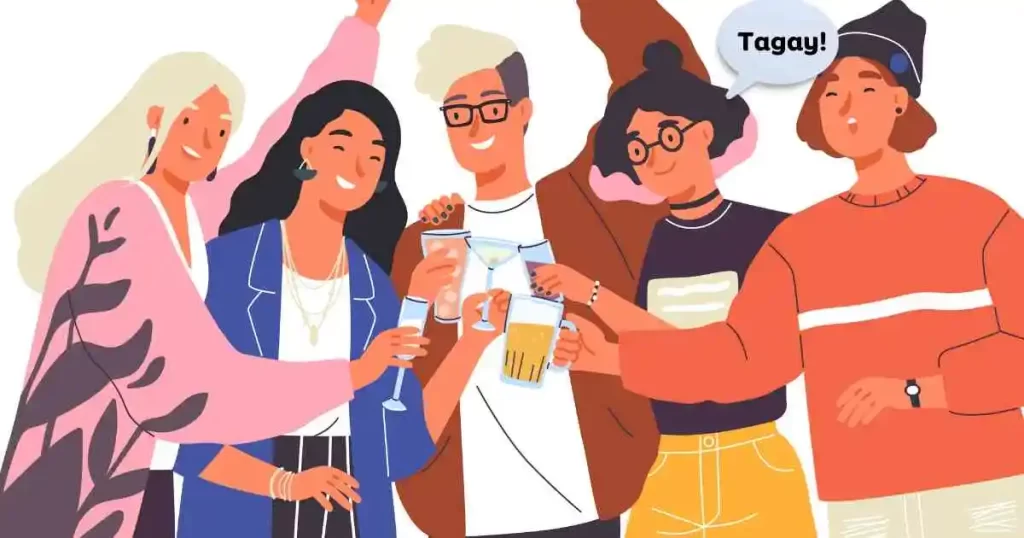 Hiligaynon words and phrases while drinking with friends.