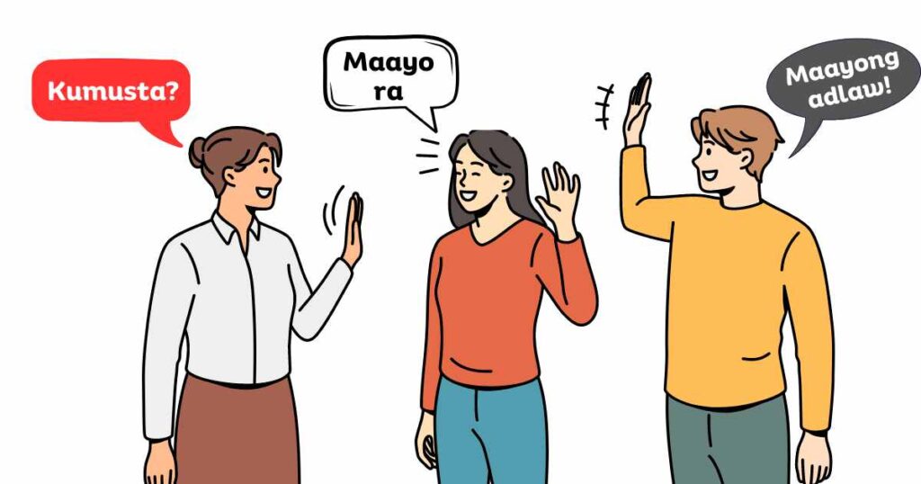Cebuano word Maayon adlaw