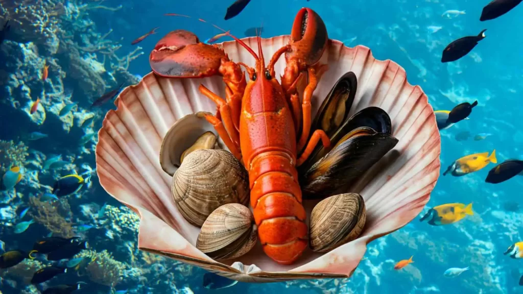 Seafoods and capiz shells from Roxas City